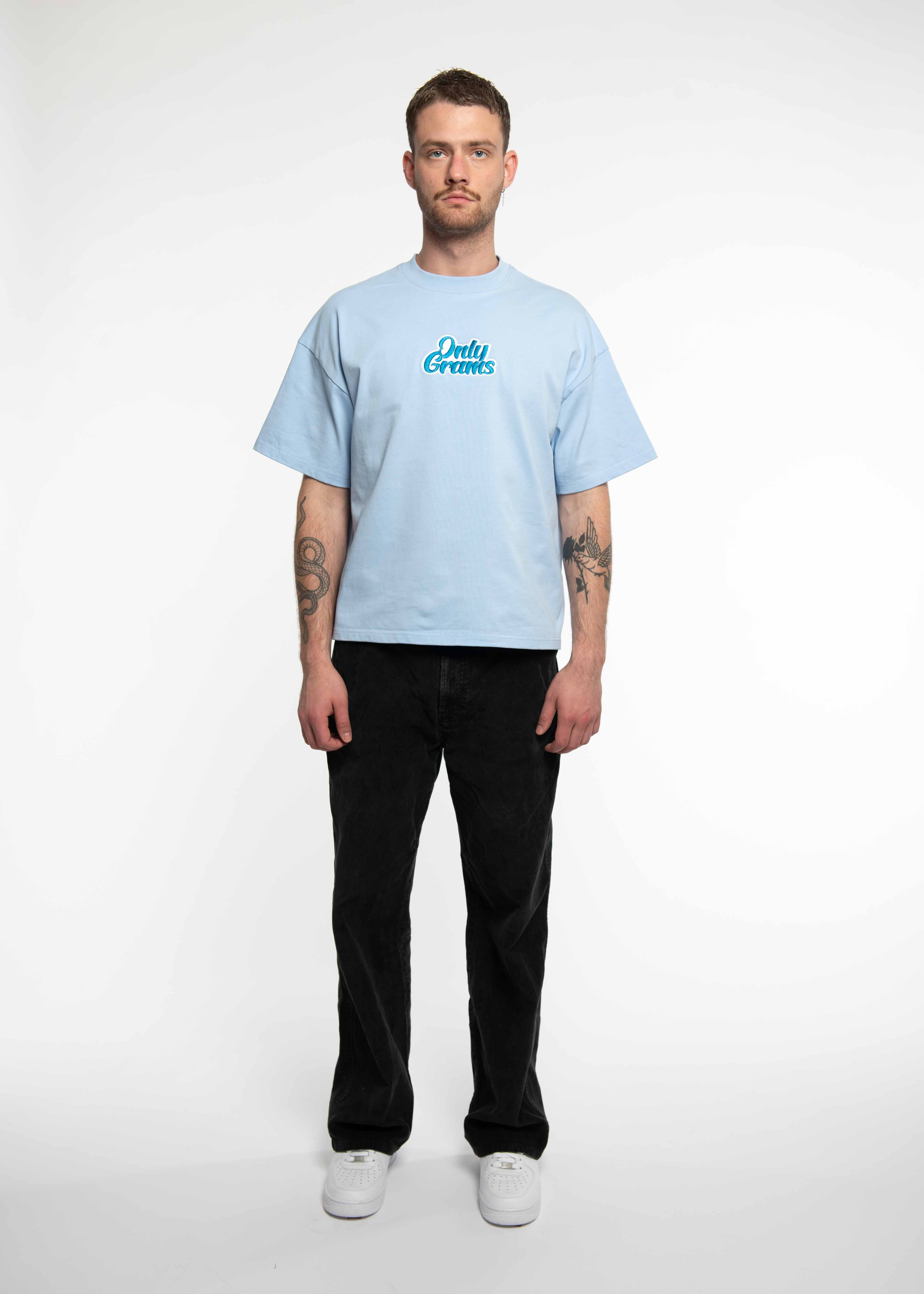 OnlyGrams T-Shirt - Baby Blau