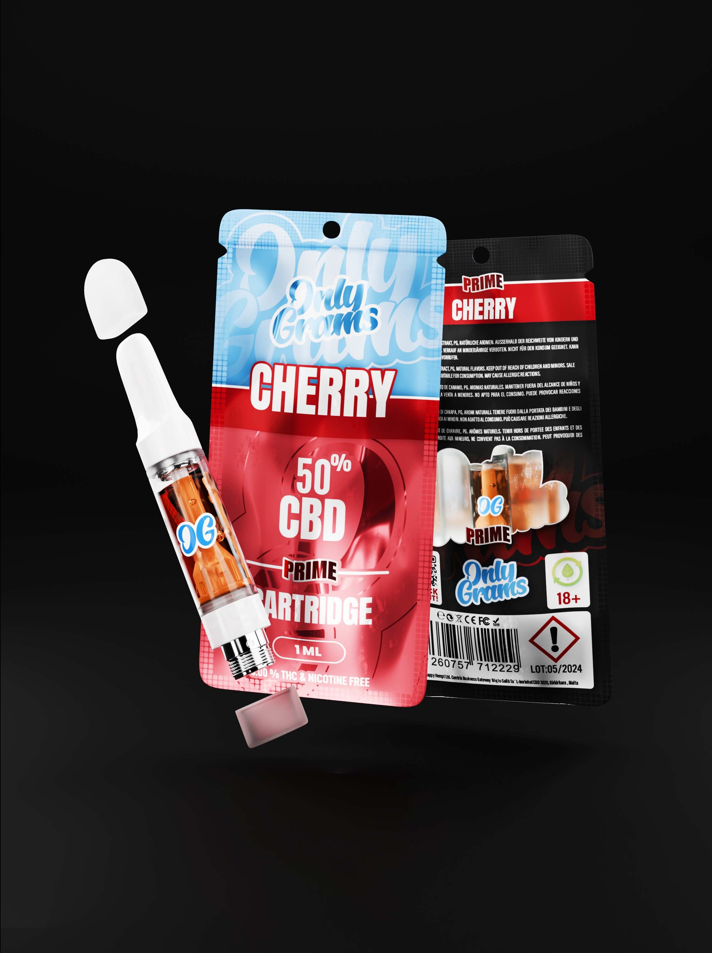 Cherry CBD Kartusche