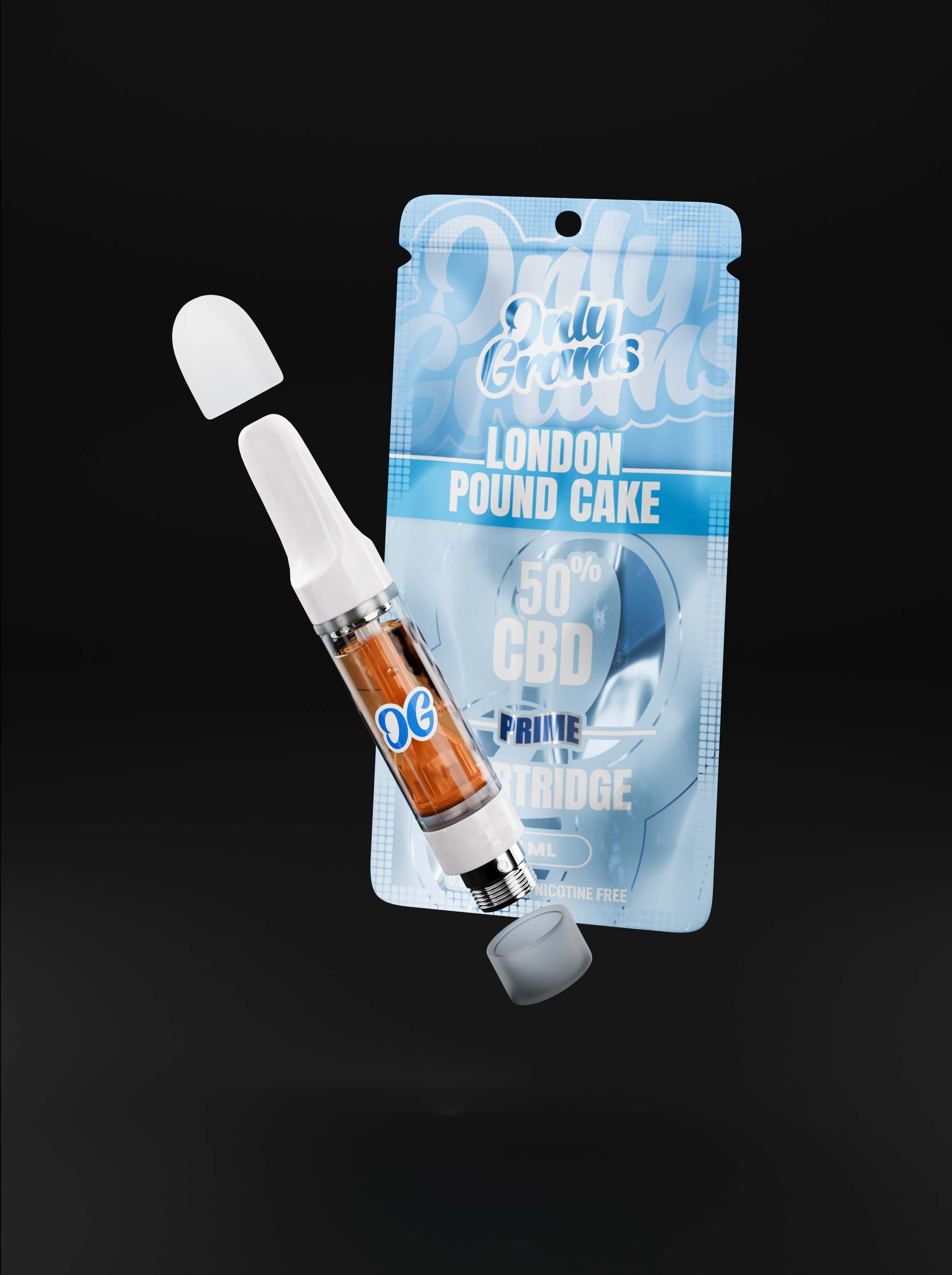 London Pound Cake CBD Kartusche